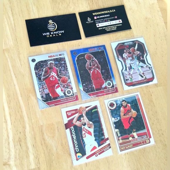 5 Toronto Raptors Panini Assorted Trading Cards - Picture 8 of 8